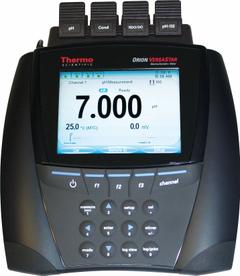 THERMO SCIENTIFIC Benchtop Multiparameter Meter: Reagents Sold Separately (MPN VSTAR90). Key specifications — Test Parameters: Ion; Manufacturer Part Number: VSTAR90; Configured Test Parameters: Resistivity; Measurement Components Included: VSTAR-CND Conductivity Module; Other Accessories Included: Electrode Stand; Reagents and Solutions Included: Reagents Sold Separately.