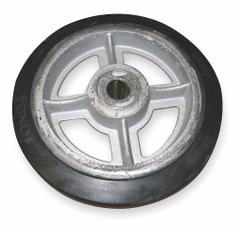 WESCO Mold-On Rubber Wheel: For 240005-240082/240009-240083 (MPN 150596). Key specifications — For Use With Mfr. Model Number: 240005-240082; Product Type: Mold-On Rubber Wheel; Brand: WESCO.