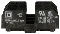 SQUARE D Fuse Block: For Control Transmer Type, (2) Rejection Fuse Clip/Non-Rejection Fuse Clip (MPN 9070FB3A). Key specifications — Accessory Type: Fuse Block; Brand: SQUARE D; Compatible with Series: T; For Transformer Type: Control; Manufacturer Part Number: 9070FB3A.