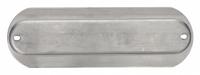 Covers for Conduit Access Fitting: Aluminum, O Series, 1 1/4 in_1 1/2 in Trade Size, Screw In (MPN OL-450). Key specifications — Series: For Standard Body; Connection Type: Screw In; Hazardous Location: Yes; Material: Aluminum; For Use With: Hubbell Killark Copper Free Aluminum Conduit Bodies; Gasket Included: No; Includes: Screws; Standards: CSA LR11852.