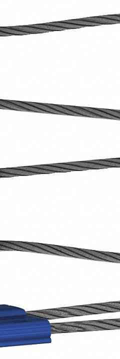 TYDENBROOKS Security Seal: Blue, Steel, 12 in Cable Lg, 9/64 in Cable Dia, Sequential, 200 PK (MPN 46020121-03). Key specifications — Brand: TYDENBROOKS; Marking Color: Silver; Marking Message: Blank; Marking Numbering: Sequential.