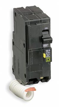 SQUARE D Miniature Circuit Breaker: 50 A, 120/240V AC, Single Phase, 10kA at 120/240V AC, 2 Poles (MPN QO250EPD). Key specifications — Phase: Single; Amps: 50 A; AC Voltage Rating: 120/240V AC; Max. AIR Rating: 10kA at 120/240V AC; For Use With: QO Load Centers and NQ Panelboards; Brand: SQUARE D.
