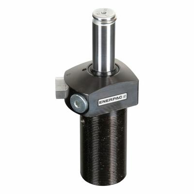 ENERPAC Swing Clamp: Double Acting, 7,600 lbf Clamping Force, 1.28 in Total Stroke - Threaded Body Swing Clamp Cylinders