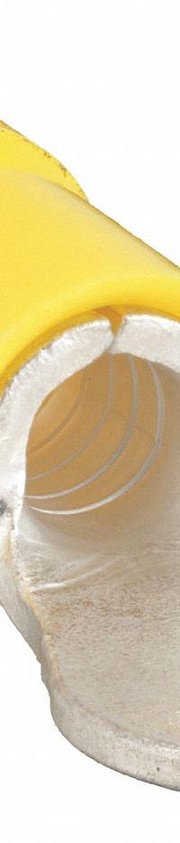 GRAINGER Ring Terminal: Yellow, Vinyl Insulation, #8 Stud Size, 12 AWG to 10 AWG Wire Sizes, 600 V (MPN 5WHG5). Key specifications — attr1308027: GRAINGER; attr1356587: Funnel Entry.