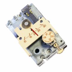 POWERS Pneumatic Thermostat Conversion Kit: Barber-Colman/Honeywell/Johnson Controls/Robertshaw (MPN 192-850W). Key specifications — Thermostat Action: Direct; Mounting Direction/Cover Color: Vertical/White; Replaces Brand: Robertshaw; Manufacturer Model Number: 192-850W; Brand: POWERS; Number of Pipes/Air Flow Output: 2 Pipes, High Volume.