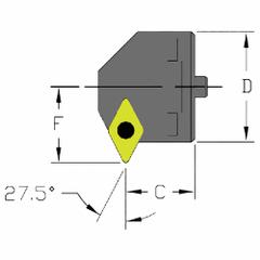 ULTRA-DEX USA Indexable Cutting Head Unit: SH20 SDNCR3 (MPN 912-000-236). Key specifications — attr257335: SH20 SDNCR3.