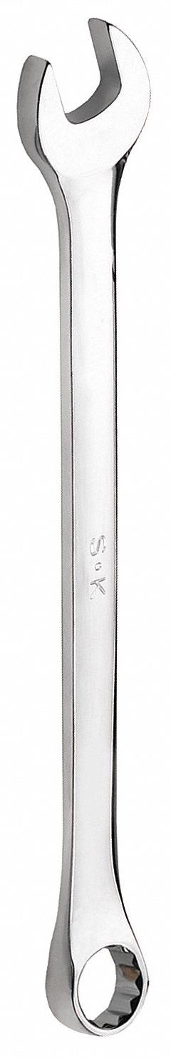 SK PROFESSIONAL TOOLS Combination Wrench: Alloy Steel, Chrome, 11 mm Head Size, 5 1/2 in Overall Lg (MPN 88311). Key specifications — attr309539: 11 mm; attr309567: No; attr324930: SK PROFESSIONAL TOOLS.