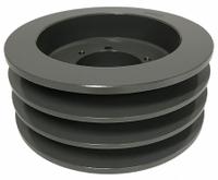 APPROVED VENDOR V-Belt Sheave: 3B58SD, 3 Groove, 6.15 in OD, Bushed Bore, SD, Quick Detachable. Key specifications — Pulley Industry Number: 3B58SD.