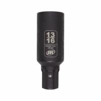 INGERSOLL RAND Impact Socket: SAE, 13/16 in Socket Size, 6-Point, Deep, 2 61/64 in Overall Lg (MPN DXS2SH1316L). Key specifications — attr1215501: INGERSOLL RAND; attr1215515: Manganese Phosphate; attr1215518: 13/16 in.