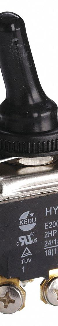 APPROVED VENDOR Toggle Switch: 2 Position, 9 Connections, 3PDT, Screw Terminals Connection (MPN 2VLP6). Key specifications — AC Contact Rating: 24 A @ 125 V; Switch Function Configuration: On/On; Brand: APPROVED VENDOR; Series: HY29; Horsepower: 2 hp.