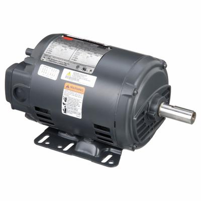 Dayton General Purpose Motor: Rigid Base Mount, Open Drip Proof, 2 hp, 230/460V AC - Rigid Base 3-Phase General Purpose AC Motors