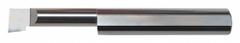 MICRO 100 Boring Bar: Boring, 1/4 in Shank Dia., Bright (Uncoated), 0.0750 in Center to Cutting Tip (MPN BBL-200800)
