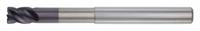 WIDIA HANITA Corner Radius End Mill: Carbide, TiAlN Coated, 4 Flute, 5/8" Mill Dia, 3/4" LOC (MPN TF4VN516006E)