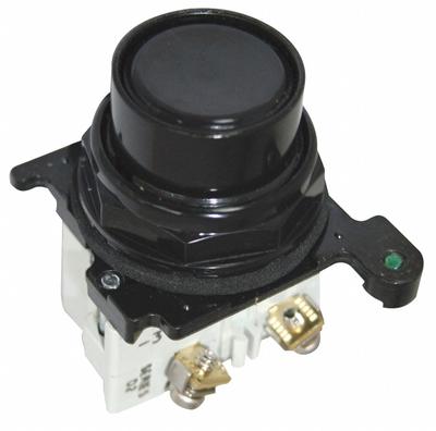 EATON Flush Push Button Operator: Non-Illuminated, Flush Profile, Metallic, 30 mm - Flush-Mount Push Buttons