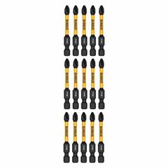 DEWALT Power Bit: Power Bit, PH2 Bit Industry Size, #2 Bit Size, Std, 2 1/4 in Overall Lg, 15 PK (MPN DWAF2PH2IR15). Key specifications — attr1119695: DEWALT; attr1119703: S2 Steel; attr1119710: Standard; attr1119708: Hex; attr1202404: #2.
