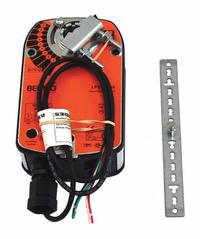 Actuator: Dampers, Floating Point/On/Off, Spring Return, 35 in-lb, 24V AC/DC, Hardwired (MPN LF24-3). Key specifications — Manufacturer Part Number: LF24-3; Shaft Rotation: CW/CCW; Stroke Degree: 95°; Power Rating: 2.5W; Input Voltage: 24V AC/DC; Brand: BELIMO; For Use With Building Automation Systems: Building Automation System Compatible; Electrical Connection Type: Hardwired.