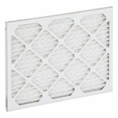 GRAINGER Pleated Air Filter: 16 in x 20 in x 1 in, MERV 12, Allergen Reduction (MPN 1MBE3). Key specifications — Media Material: Synthetic; Brand: GRAINGER; Frame or Header Material: Beverage Board.