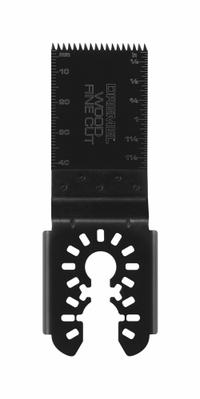 DREMEL Oscillating Tool Blade: 1 5/16 in Blade Wd, 4 1/4 in Overall Lg, Flush Cutting, Carbon Steel (MPN MM473U). Key specifications — attr1097473: Wood; attr1097476: DREMEL; attr1097456: Flush Cutting.