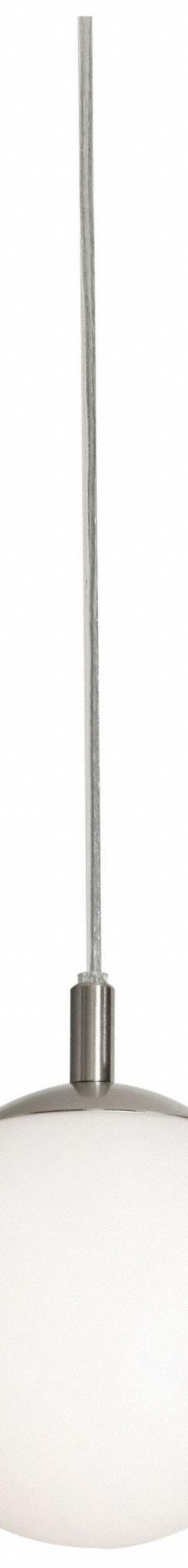 AFX INC. Pendant: 7 1/8 in Dia, 7 1/8 in Ht, Satin Nickel, 60 W, 120V AC, Dimmable (MPN LRTP07MBSN). Key specifications — Voltage: 120V AC; Brand: AFX INC.; Dimmable: Yes; Housing Finish/Color: Satin Nickel.