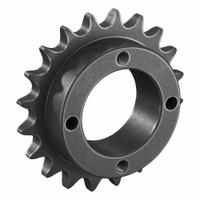 TSUBAKI Sprocket: For 40 Chain, 20 Teeth, 3.196 in Pitch Dia, 3.457 in Outside Dia, Steel (MPN 40H20). Key specifications — Brand: TSUBAKI; Required Bushing Series: H1.