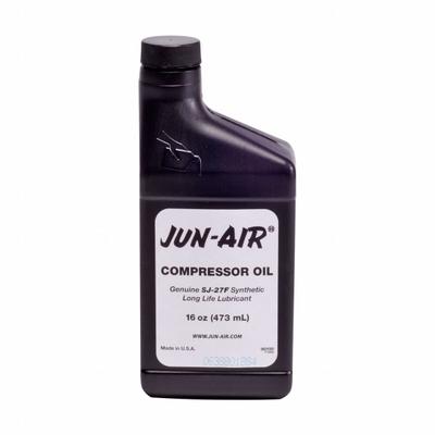 JUN-AIR Compressor Oil: 16 fl oz, Bottle, 5W SAE Grade, 20 ISO Viscosity Grade - Air Compressor Oils