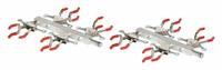 BURRELL SCIENTIFIC Multi Clamp: Clamp, Aluminum, Aluminum, 14 1/2 in Overall Lg, 3 Prongs (MPN 075-783-08-00). Key specifications — attr1025734: BURRELL SCIENTIFIC; attr1025737: Aluminum; attr1025732: Aluminum; attr1025747: Clamp.