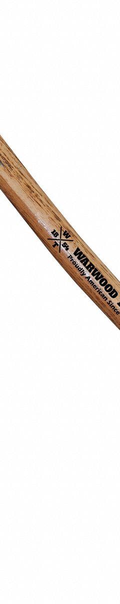 WARWOOD TOOL Track Adze: 34 in Overall Lg, 4 in Cutting Edge Lg, 6 lb Head Wt, Steel, Wood (MPN 1202). Key specifications — Handle Material: Wood; Blade Material: Steel; Standards: AREMA Certified; Brand: WARWOOD TOOL.