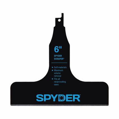 SPYDER Reciprocating Saw Scraper Attachment 6-Inch: Reciprocating Saw Compatible - Reciprocating Saw Scraper Blades