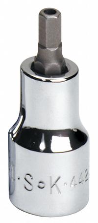 SK PROFESSIONAL TOOLS Socket Bit: 3/8 in Drive Size, Security Hex Tip, 3/16 in Tip Size, SAE (MPN 44212). Key specifications — attr1214209: Replaceable Insert; attr1214211: SK PROFESSIONAL TOOLS.