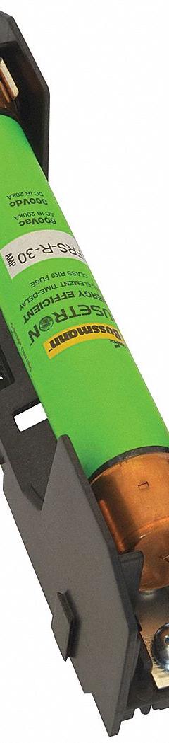 BUSSMANN Fuse Block: Open Block Design, 1 Pole, 600 V AC, Screw, Non-Indicating (MPN HM60030-1SR). Key specifications — attr233046: BUSSMANN.