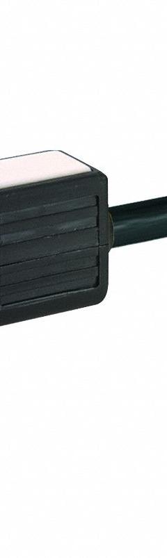 MURRELEKTRONIK Cordset: DIN Form C Female Right Angle x Bare Wire, 5 m Cable Lg, PUR, Black, 3 Pins (MPN 7000-80041-6360500). Key specifications — Wire Size: 18 AWG; Brand: MURRELEKTRONIK; Cable Jacket Color: Black; IP Rating: IP67.