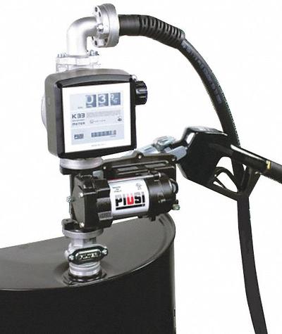 PIUSI Fuel Pump: Pump Only (MPN F0037550D) - Metered Bung-Mount DC-Powered Fuel Transfer Pumps