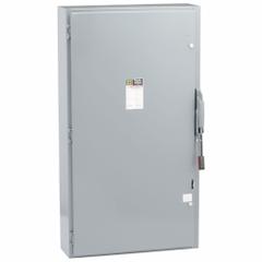 SQUARE D Safety Switch: Fusible, 400 A, Three Phase, 600V AC, Galvanized Steel, Indoor (MPN H365). Key specifications — Brand: SQUARE D.