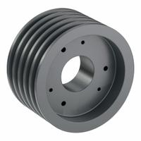 APPROVED VENDOR V-Belt Pulley: B68, 5 Groove, 7.15 in OD, Bushed Bore, SK, Quick Detachable (MPN 5B68SK). Key specifications — attr1318293: B68; attr1318301: 6.4 in (4L, A); attr1318291: 5L, B, or BX.