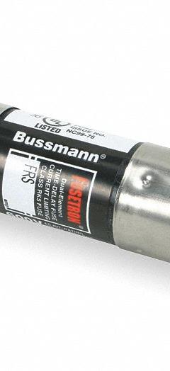 BUSSMANN Fuse: Class RK5, FRS-R Series, Time-Delay, 150 A, 600 V AC, 300 V DC, Non-Indicating (MPN FRS-R-150). Key specifications — Series: FRS-R.