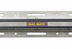 MAG-MATE Magnetic Tool Holder: Silver, 1 1/8 in Overall Wd, 24 in Overall Lg, Stainless Steel (MPN TH2400). Key specifications — Material: Stainless Steel; Brand: MAG-MATE; Color: Silver; Mounting Type: Mounting Hole; For Tool Type: Wrenches.