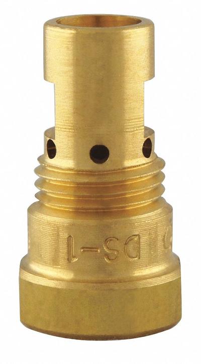 BERNARD Gas Diffuser: Centerfire, For BTB, Clean Air, Dura-Flux, FILTAIR - Gas Diffusers for Bernard, Miller & Hobart MIG Guns