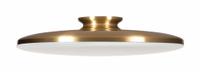 LED Flush Mount: 19 in Dia, Satin Brass, 4 1/2 in Ht, 2,900 lm, 3000K/3500K/4000K, 35 W, 120V AC (MPN SKYF19LAJD1SB). Key specifications — Voltage: 120V AC; Brand: AFX INC.; For Bulb Type: Integrated LED; Includes Bulb: Yes; Color Temperature: 3500K; Housing Finish/Color (Broad): Satin Brass.