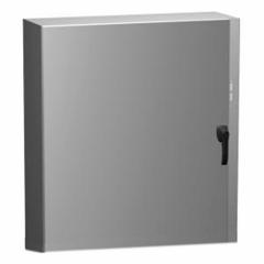HAMMOND Eclipse Disconnect w/Handle: NEMA 12/13/3R/4, Powder-Coated Steel, 24 in x 26 in x 8 in (MPN EN4DSC24268GY). Key specifications — Brand: HAMMOND; Closure Method: Handle.