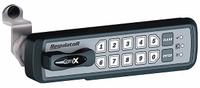 COMPX REGULATOR Electronic Keyless Lock: Cam Latch, 1 1/2 in Body Ht, 5 7/16 in Body Wd, 12 Buttons (MPN REG-M-R-3-BLK). Key specifications — Latch Type: Cam Latch; Brand: COMPX REGULATOR; Manufacturer Part Number: REG-M-R-3-BLK.
