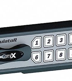 COMPX REGULATOR Electronic Keyless Lock: Cam Latch, 1 1/2 in Body Ht, 5 7/16 in Body Wd, 12 Buttons (MPN REG-M-R-3-BLK). Key specifications — Latch Type: Cam Latch; Brand: COMPX REGULATOR; Manufacturer Part Number: REG-M-R-3-BLK.