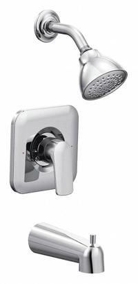 RIZON Tub and Shower Trim Kit: Rizon Posi-Temp T2813, 2.5 gpm Fixed Showerhead Flow Rate, Chrome. Key specifications — Connection Type: IPS; Series: Rizon Posi-Temp T2813; Showerhead Spray Patterns: Single.