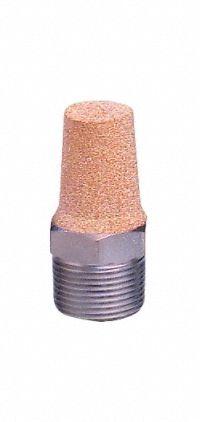 ARROW PNEUMATICS Muffler: 1/8 in BSP, 11 scfm, Steel, 40 micron, Bronze, 80 dB NRR (MPN ASP-1BS). Key specifications — attr124412: ARROW PNEUMATICS; attr124418: Steel; attr124422: Bronze; attr124426: Steel.