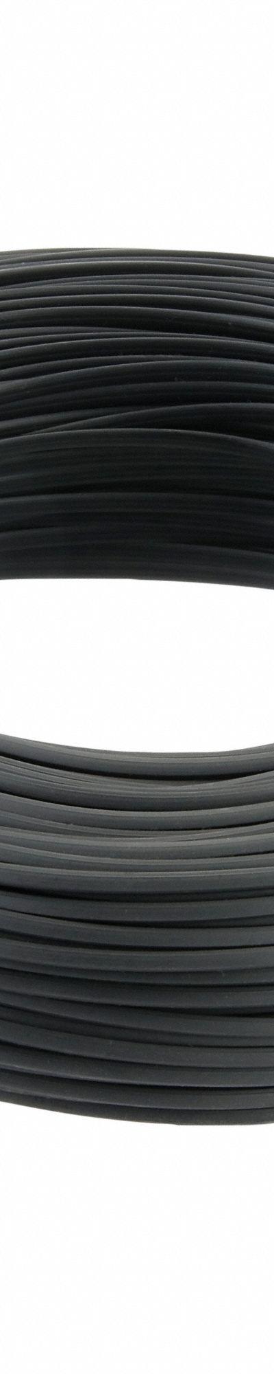 USA INDUSTRIALS Plastic Welding Rod: UHMW Polyethylene, Triangular, 5/32 in x 450 ft, Black - UHMWPE Welding Rods