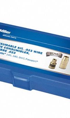 MILLER ELECTRIC Consumable Kit: For M-10/15/100/150 Series, 0.024 in Max Wire Dia, 234607. Key specifications — Brand: MILLER ELECTRIC; Manufacturer Part Number: 234607; Kit Includes: Contact Tip.