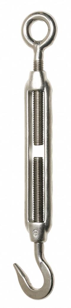 BIRD BARRIER Netting Turnbuckle: Netting Turnbuckle, Stainless Steel, Silver, 6 in Overall Lg, 10 PK (MPN nt-s200). Key specifications — Brand: BIRD BARRIER; Material: Stainless Steel; Color: Silver.
