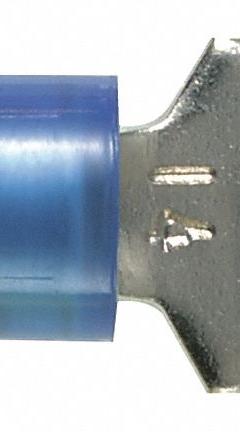 PANDUIT Wire Disconnect: Male Tab, Blue, Nylon, Partial Coverage, 16 AWG – 14 AWG Wire Size (MPN DNF14-250M-C). Key specifications — attr1307035: PANDUIT; attr1307036: DNF14-250M-C.