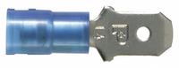 PANDUIT Wire Disconnect: Male Tab, Blue, Nylon, Partial Coverage, 16 AWG – 14 AWG Wire Size (MPN DNF14-250M-C). Key specifications — attr1307035: PANDUIT; attr1307036: DNF14-250M-C.