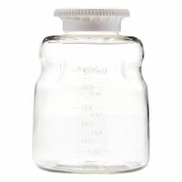 Plastic Lab Media & Roller Bottles - Plastic Lab Media Bottles: Polystyrene, 500 mL Capacity - mL (MPN 1172-RLS). Key specifications — Graduated: Yes; Closure Type: Screw-On; Body Color: Colorless; Brand: APPROVED VENDOR.