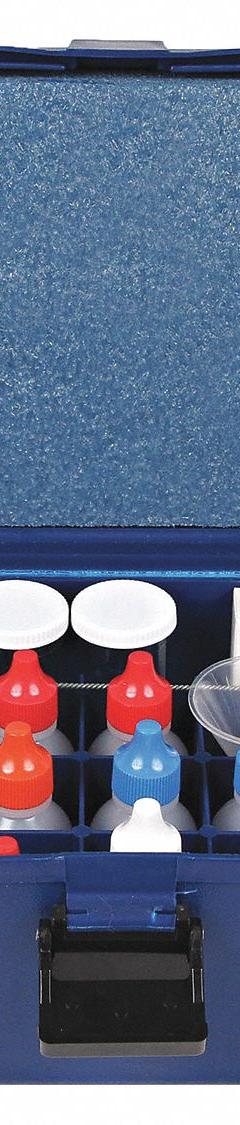AQUAPHOENIX SCIENTIFIC Boiler Water Combination Test Kit: Reagents (MPN TK6245-Z). Key specifications — Includes: Reagents; Range: 10 ppm Alkalinity per drop; Test Parameters: Hardness.
